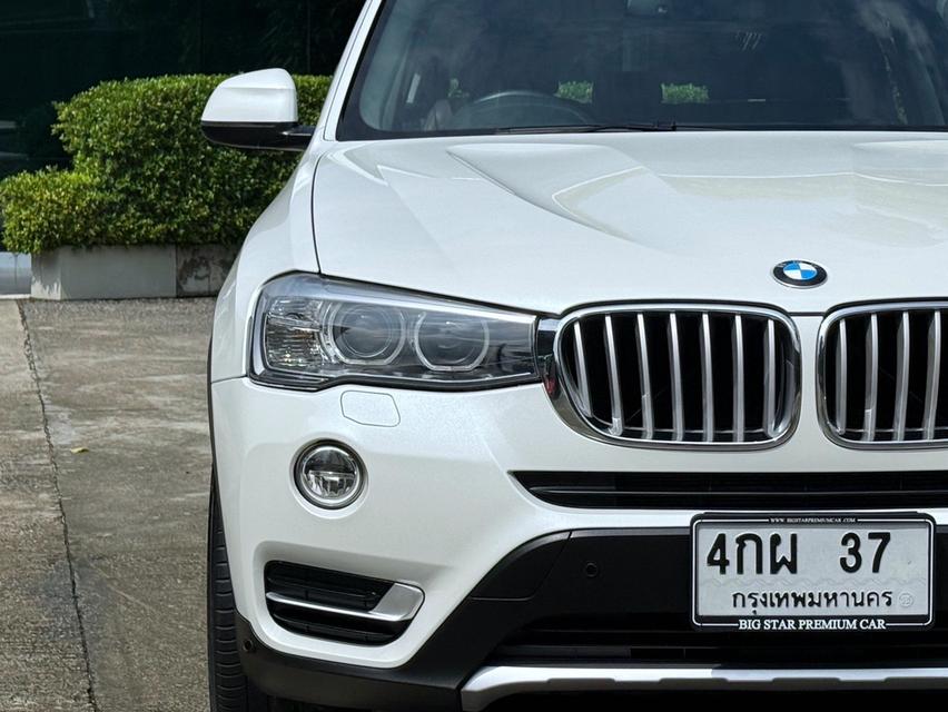 2016 BMW X3 20d LCI รถมือเดียวออกป้ายแดง รถวิ่งน้อย เข้าศูนย์ทุกระยะ รถไม่เคยมีอุบัติเหตุครับ 7