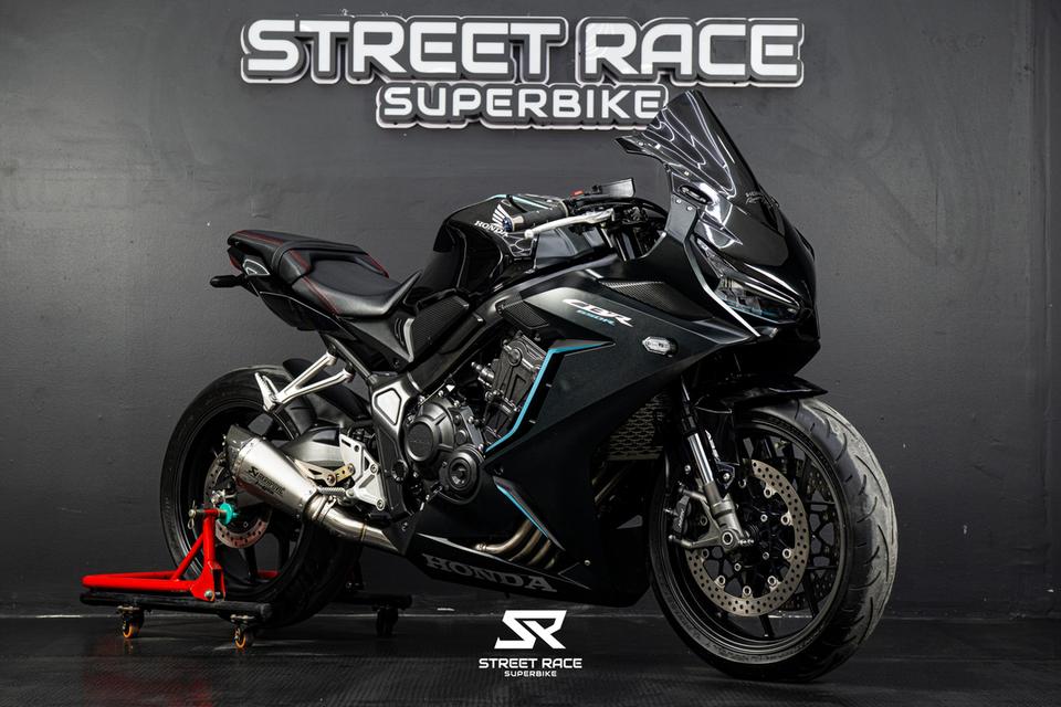 CBR650R ปี 2023 คันนี้สวยจริง! รถมือเดียว ไมล์เพียง 9,000 กม. พร้อมท่อแต่ง สภาพสวยกริ๊บ 🏍️💨