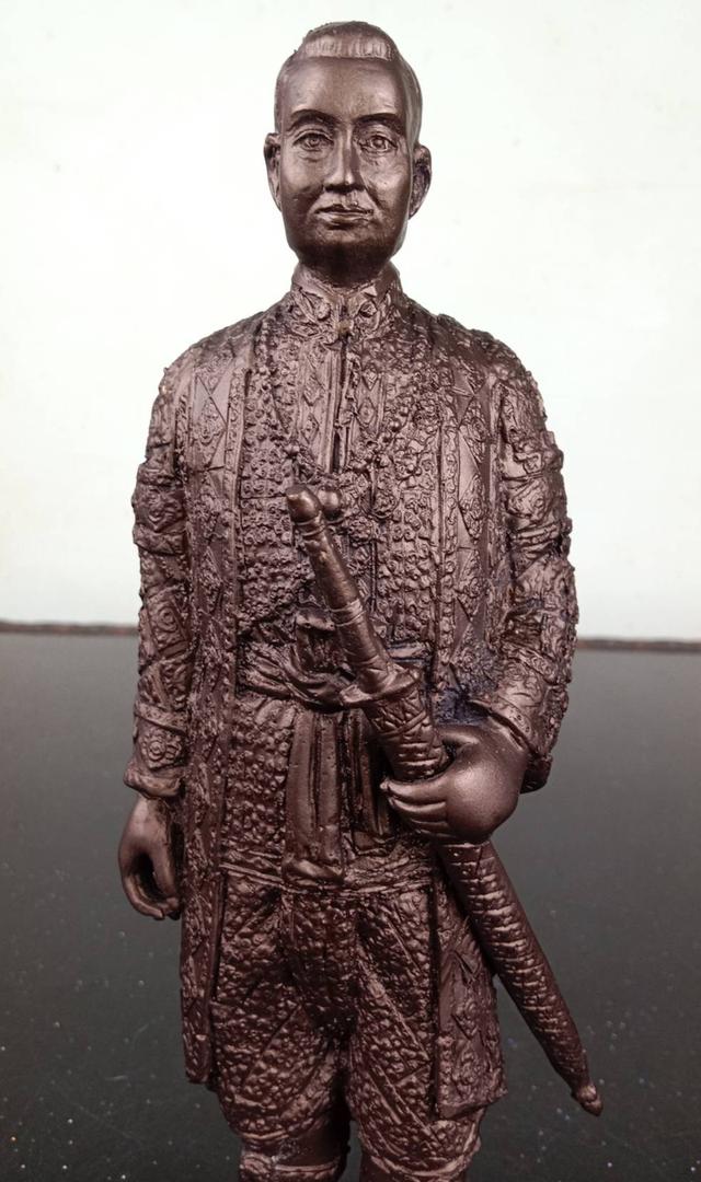 694.พระบรมรูปหล่อในหลวงรัชกาลที่ 3 พระบาทสมเด็จพระปรมาธิวรเสรฐมหาเจษฎาบดินทรฯ พระนั่งเกล้าเจ้าอยู่หัว รูปที่ 2