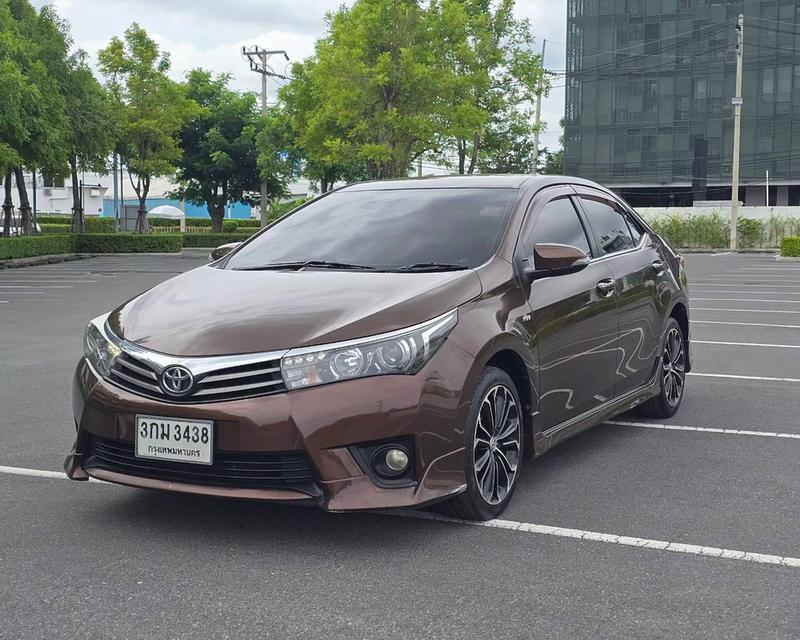 Toyota Altis 1.8 S (ESPORT) ออโต้ สีน้ำตาล ปี 2014