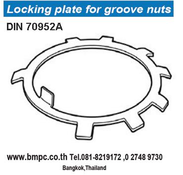 น๊อตล๊อกกันคลายมีครีบ, น๊อตล๊อกปลายเพลา , Fujilock, All metal lock nut , MB Nut, Round nut, KM Nut, Bearing lock nut, ยูล๊อกนัท รูปที่ 10