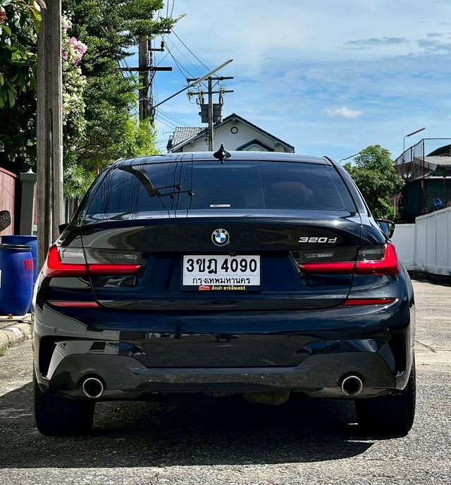 BMW 320d M SPORT G20 สีดำ ปี 2021 รถบ้าน ไม่เคยทำสี สวยเดิม สภาพใหม่มากๆ 2