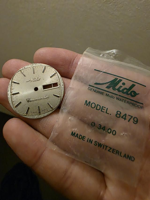 A.หน้าปัด มิโด้ Mido ของสะสม สวยหายาก ขายตามสภาพ พร้อมส่ง
