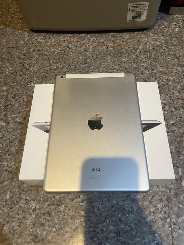 ขายiPadAirสีSilver16กิ๊กWifi Celluerใส่ซิมได้ไร้รอยตกใช้งานดีทุกๆฟังชั่นถูกๆๆ