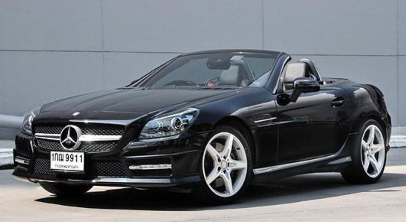 BENZ SLK-CLASS สีดำสวยมาก