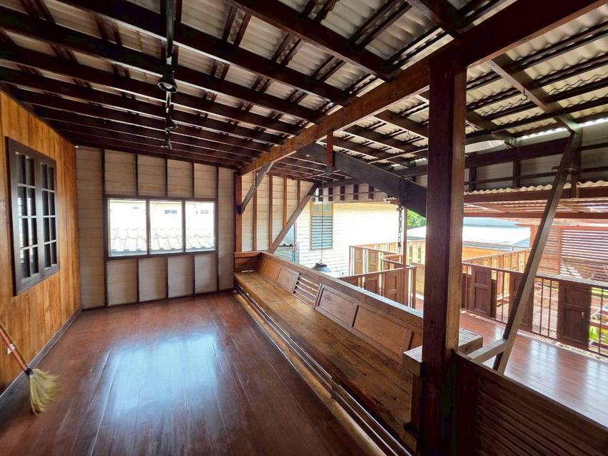 บ้านเดี่ยว 2 ชั้น ครึ่งตึก ครึ่งไม้ ( ไม้สัก ) 15