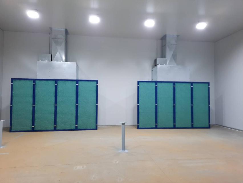 รับออกแบบขายติดตั้ง ห้องพ่นสีเฟอร์นิเจอร์ ห้องพ่นอบสีรถขนาดใหญ่ ห้องพ่นอบสีรถมอเตอร์ไซด์ ห้องพ่นสีม่านน้ำ ห้องพ่นสีฟิลเตอร์ บูธพ่นสีม่านน้ำ ห้องพ่นสี รูปที่ 13