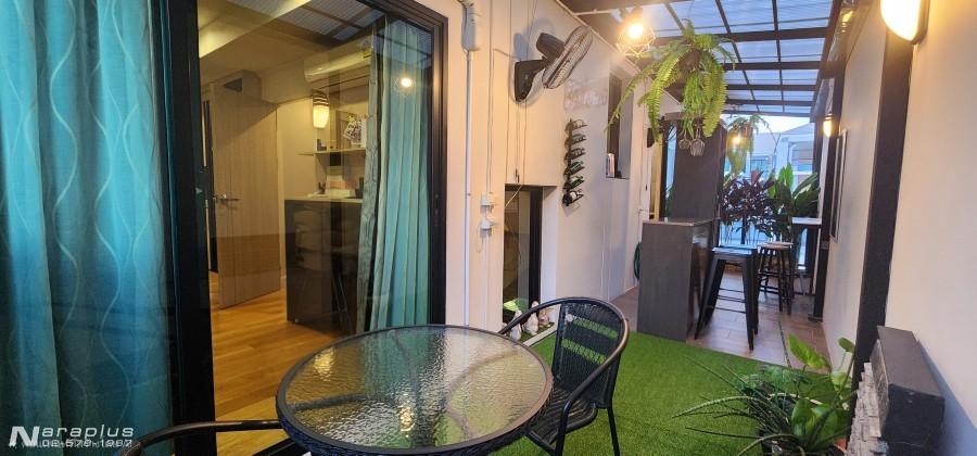 69100608 : ขายบ้านแฝดหรู 3 ชั้น บิวท์ทั้งหลัง ตกแต่งเหมือนบ้านตัวอย่าง ขนาด  42 ตารางวา โครงการศุภาลัย เอสเซ้นส์ ลาดพร้าว 107 15