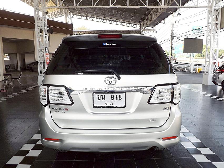 รหัสรถ KCY918 TOYOTA FORTUNER 3.0V NAVIGATOR AUTO ปี 2013 สีเทา รูปที่ 4