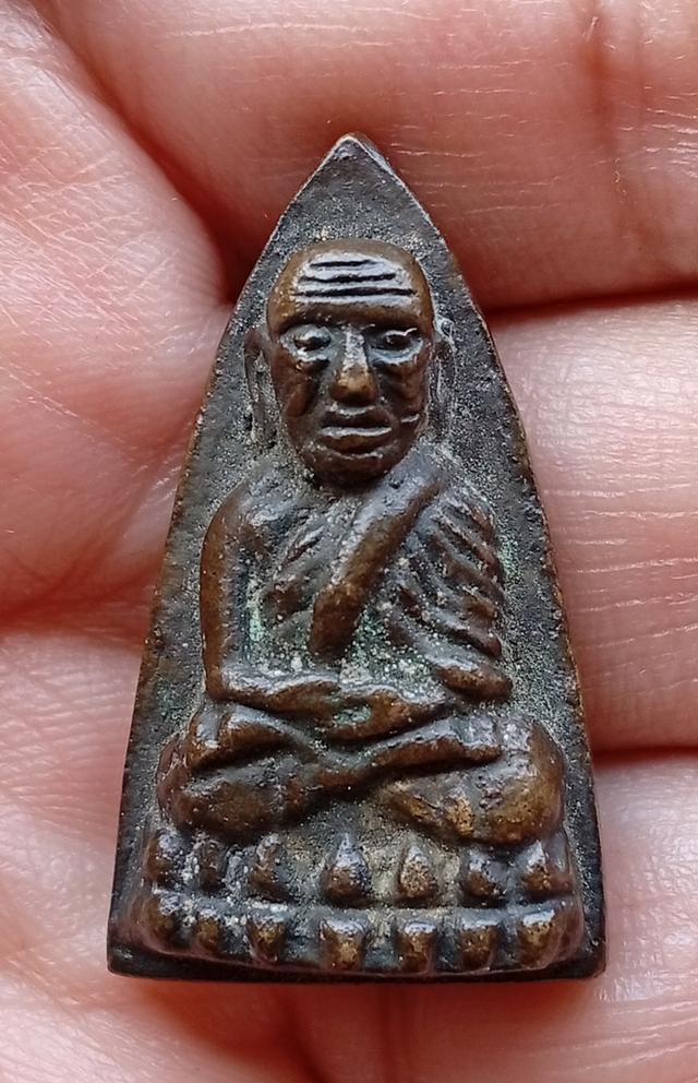 หลวงปู่ทวดพิมพ์ใหญ่ พิเศษ2หน้า วัดช้างให้ ปี2505 รูปที่ 8