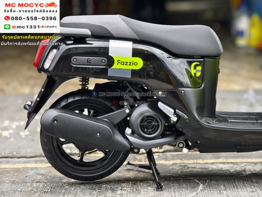 Fazzio 125 2022 วิ่ง3000โล รุ่นTop กุญแจรีโมท บุคเซอวิสครบ มีระบบYconnect NO1121 14
