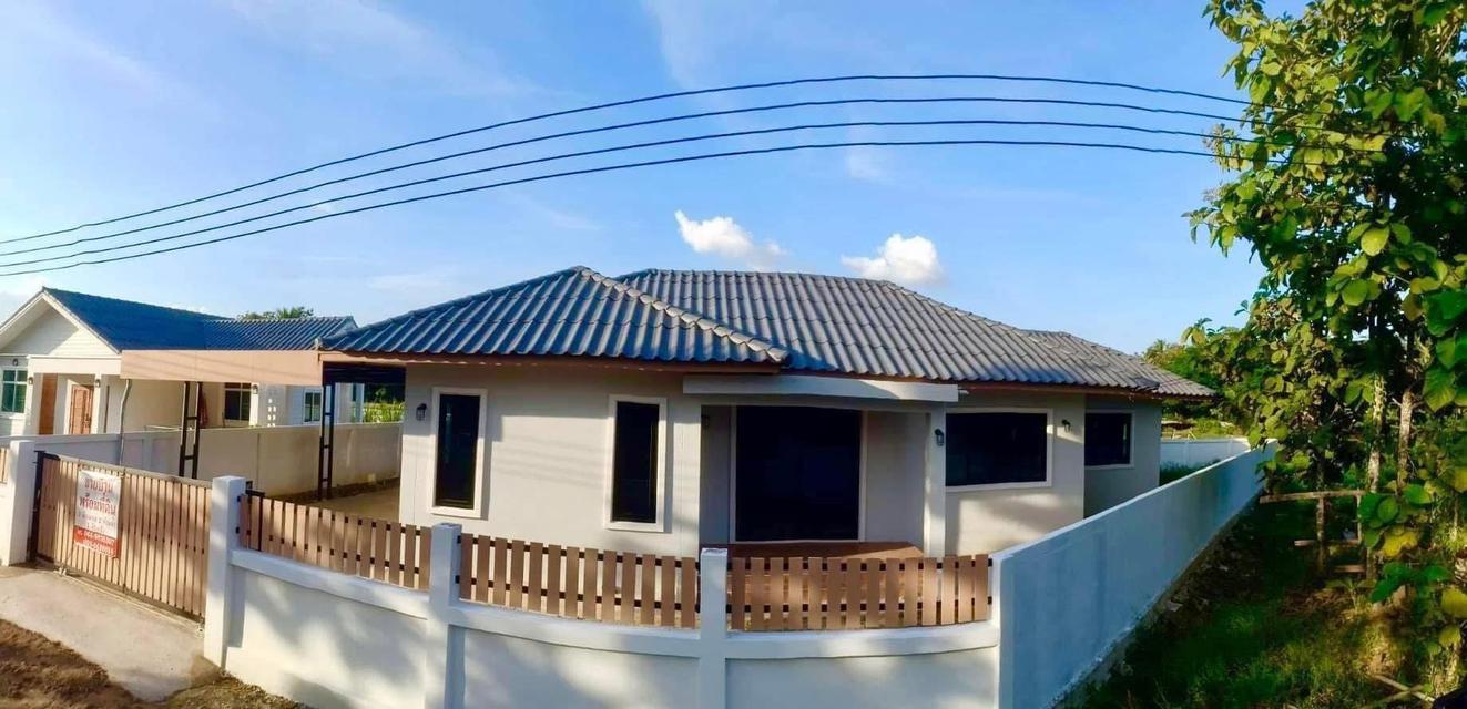 ขายบ้านสร้างใหม่ ชั้นเดียว ทุ่งกวาว เมืองแพร่ พื้นที่ 72 ตร.วา ราคา 2.65 ล้านบาท 3