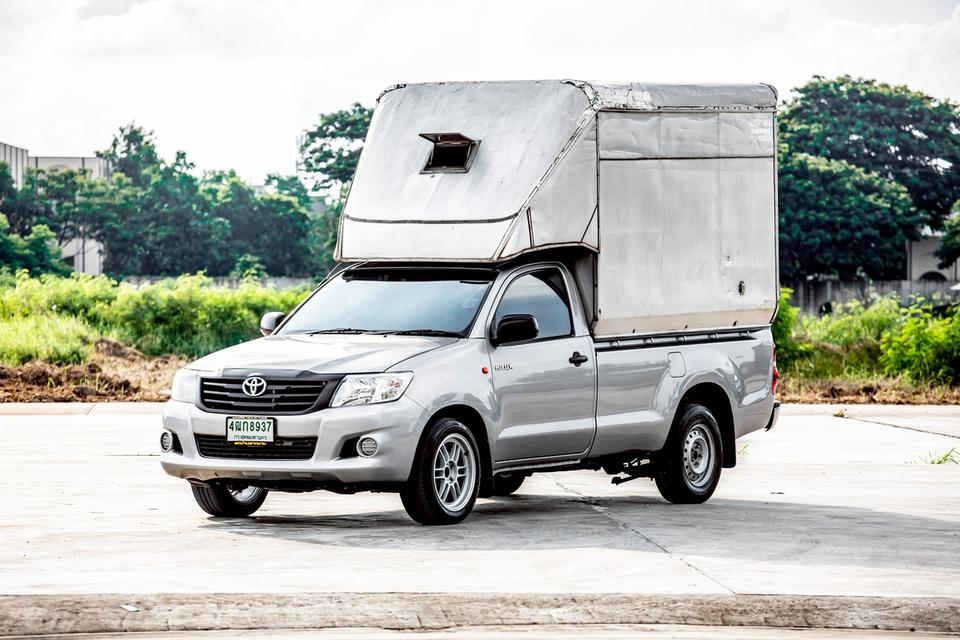 TOYOTA HILUX VIGO 2.7 J STANDARD CAB ปี 2015 สีเทา มือเดียว 11