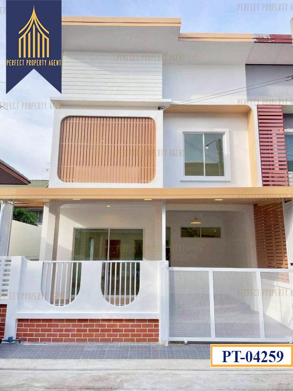 ขาย ทาวน์เฮ้าส์ บัวทองธานี บางบัวทอง รีโนเวทใหม่ พร้อมอยู่ ใกล้ตลาดสมบัติบุรี 1