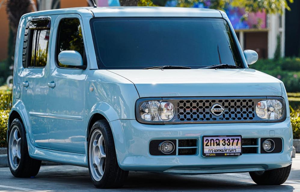 Nissan Cube ปี 2011 สีฟ้าน่ารักมาก 3