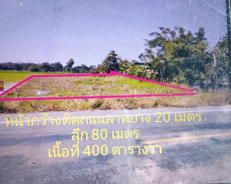 ขายที่ดิน 1 ไร่ ติดถนนลาดยาง อ.หนองขาหย่าง จ.อุทัยธานี  เจ้าของขายเอง 2