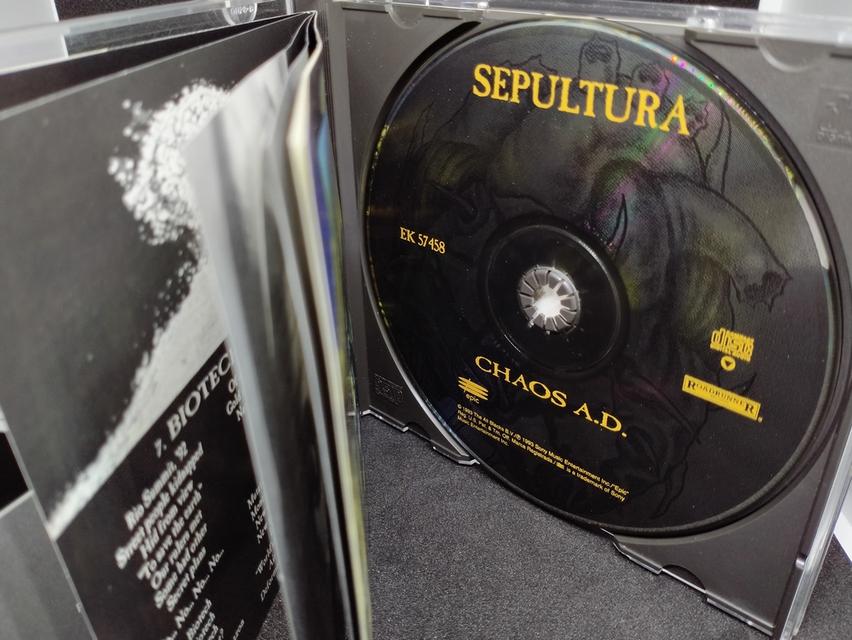 Sepultura ชุด Chaos A.D. ซีดีเพลง Cd Audio 3