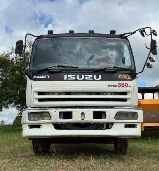 10 ล้อหัวลาก 1 เพลา พร้อมหางโลเบต 2 เพลา ISUZU GIGA เครือง DAEWOO-340 แรง