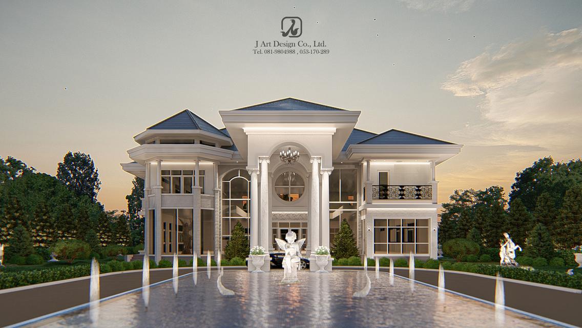 บ้าน รับออกแบบพร้อมก่อสร้างบ้าน ตกแต่งภายในและรีโนเวททั่วไทย 1