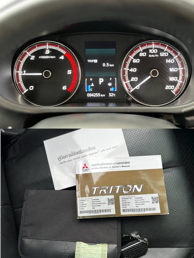 ปี 2019 MITSUBISHI TRITON มือเดียวป้ายแดง 10