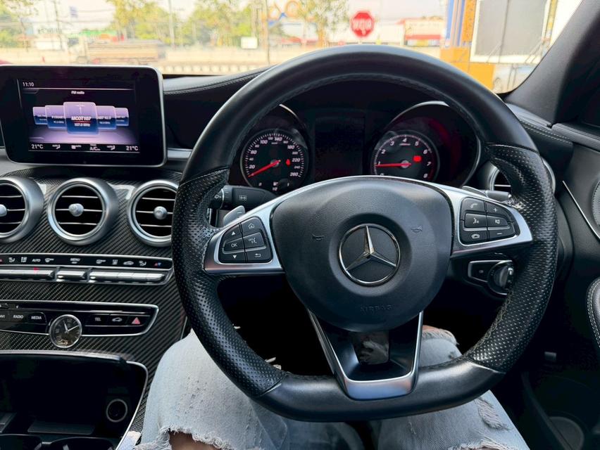 รหัสรถ KPV9248 2018 BENZ C350e AMG TOPสุด