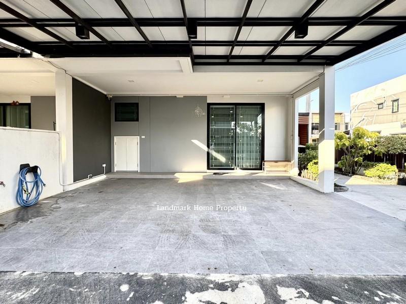 LM25-0169 ขายทาวน์โฮม 2 ชั้น แฮปปี้วิลล์ เทิดราชัน ดอนเมือง ตกแต่งสไตล์มินิมอล เนื้อที่ 34 ตรว 3นอน 3น้ำ 2