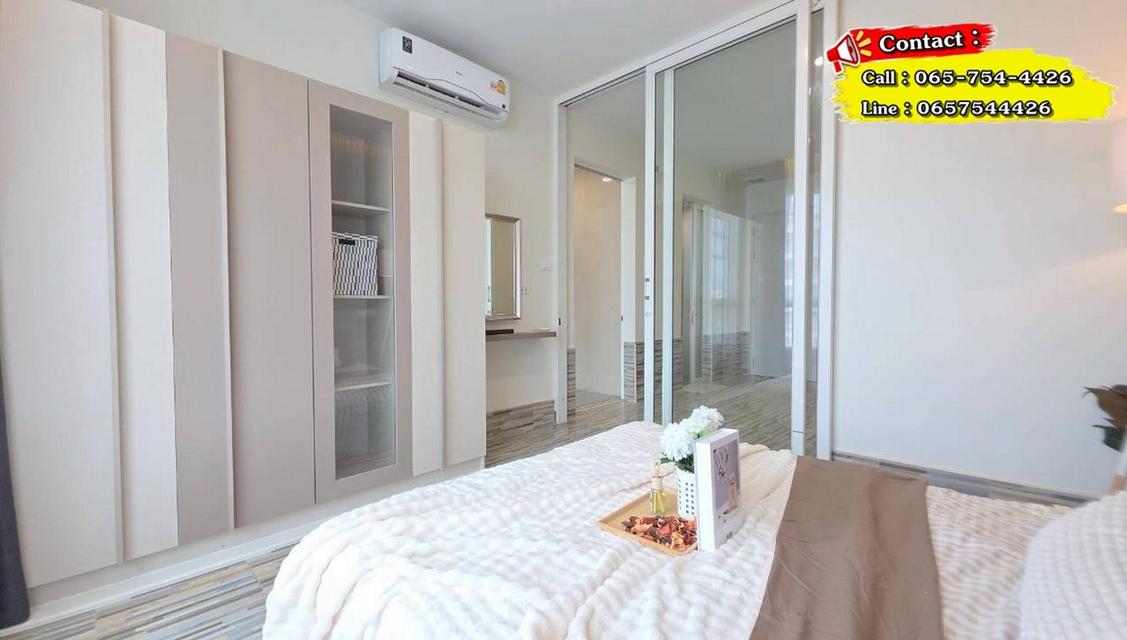 Happy Condo Ladprao 101 ห้องขนาด 36 ตารางเมตร 1 ห้องนอน ชั้น5 ตึก North ตกแต่งใหม่ พร้อมเข้าอยู่ (เลี้ยงสัตว์ได้) 7