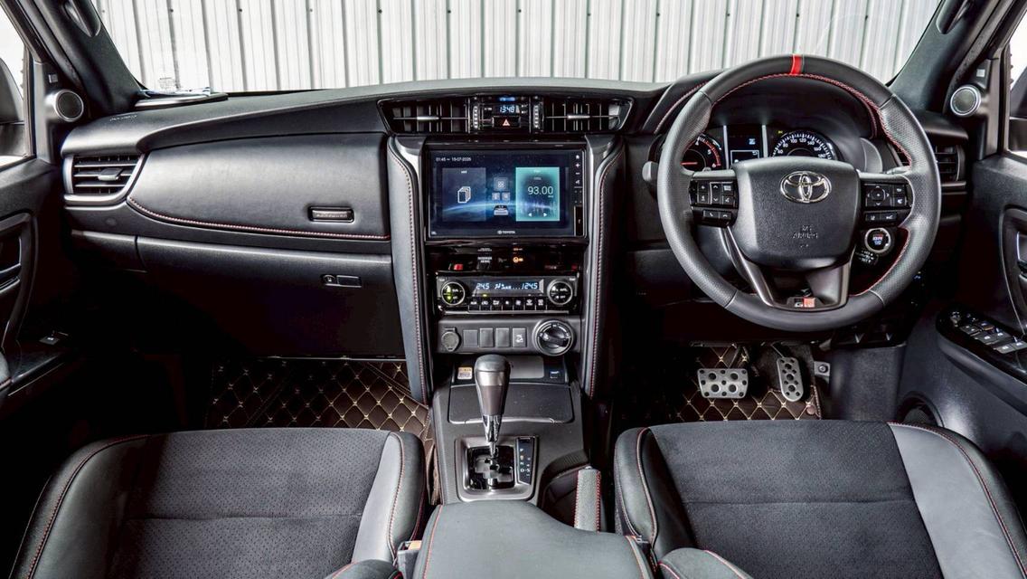 TOYOTA FORTUNER 2.8 GR SPORT 4WD ปี 2024 สีดำ โฉม ปี15-ปัจจุบัน รูปที่ 9