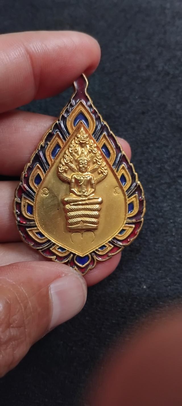 พระบ้านเก็บเก่า เหรียญพระยศปู่ทิมเก็บเก่าลงยา