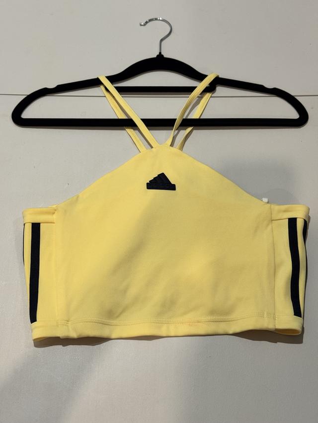 Adidas Tiro Cut 3-Stripes Summer Triangle Tank Top Color Almost Yellow