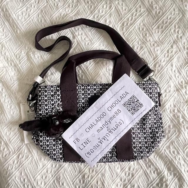 (พร้อมส่ง/ของแท้ค่ะ💯🐒) กระเป๋า Kipling MINTA M signature print