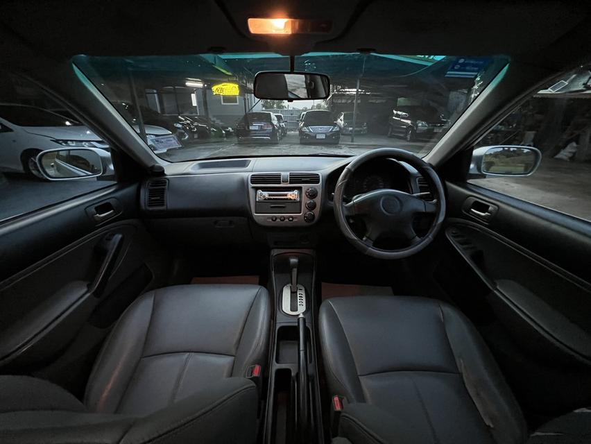 Civic ไดแมนชั่น ปี2001 ออโต้ มือเดียวป้ายแดง สีเดิม ไม่เคยแก๊ส 14