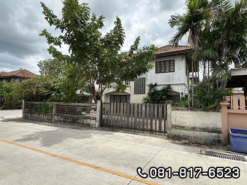 ขายบ้านพร้อมที่ดิน  หมู่บ้าน บ้านบัวทอง  ถนนเลียบคลองบางไผ่ 3