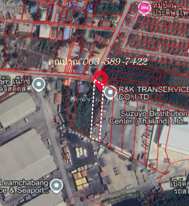 ขายที่ดิน สีม่วง พื้นที่ 1-0-99.9 ไร่ ตำบลหนองขาม อำเภอศรีราชา จังหวัดชลบุรี 2