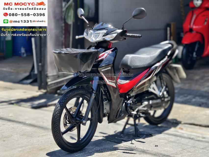 Wave 110i 2023 วิ่ง10000โลแท้ รุ่นTopล้อแมคสตาดมือ รถบ้านแท้มือเดียว เล่มเขียวชุดโอนครบ No1012