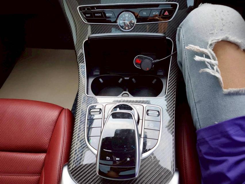 รหัสรถ KPV1510 2018 BENZ C250 2.0 COUPE AMG DYNAMIC 9 เกียร์ 9