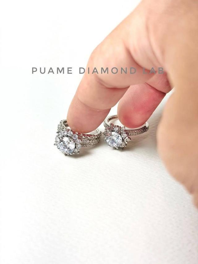 แหวนเพชร แหวนหมั้น แหวนคู่รัก ดีไซน์โดดเด่นงานผีมือละเอียดประณีต มีใบรับประกันสินค้า ทุกชิ้นที่ปุอามี่ Diamond Lap Rama2 (095-8894732) รูปที่ 2