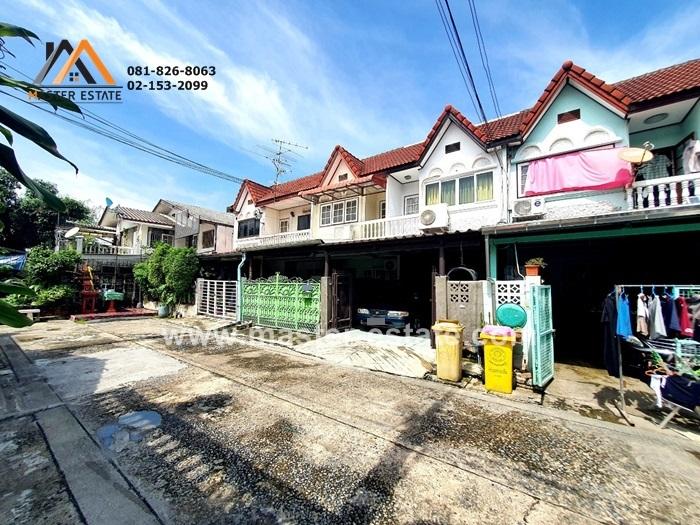 เรือนขวัญ ทาวน์เฮาส์ 2 ชั้น 18 ตร.ว. สุดยอดทำเลโซนเมือง มี 2 ห้องนอน 2 ห้องน้ำ อ.เมือง จ.นนทบุรี 13