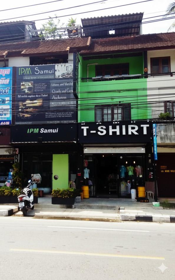 ขายอาคารพาณิชย์ 3 ชั้น เกาะสมุย 17.8 ตร.ว. ติด ถ.ทวีราษฎร์ภักดี ใกล้ Supercheap 1