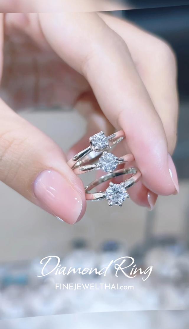 FineJewelThai | Endless Rings แหวนเพชรพรีเมี่ยม แหวนเงินแท้925