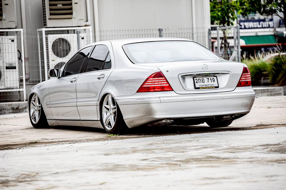 Benz S280 ปี 2001 สีเทา สวยมีทรง โช็คถุงลม 6