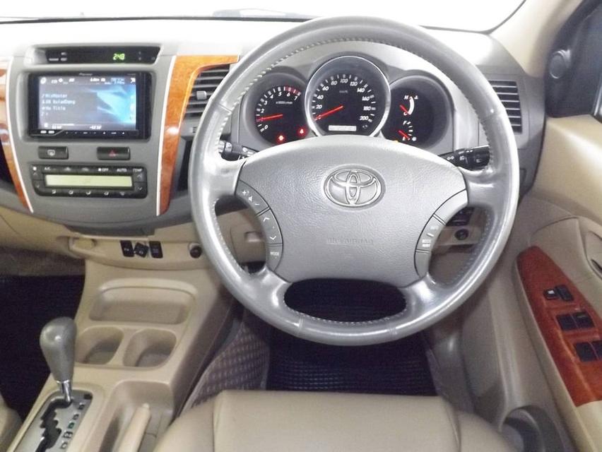 TOYOTA FORTUNER 2.7V AUTO ปี  2010 ติดแก๊สLPG  รหัส KCY8160 10