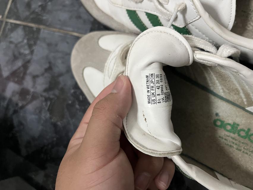 Adidas samba og white green   9