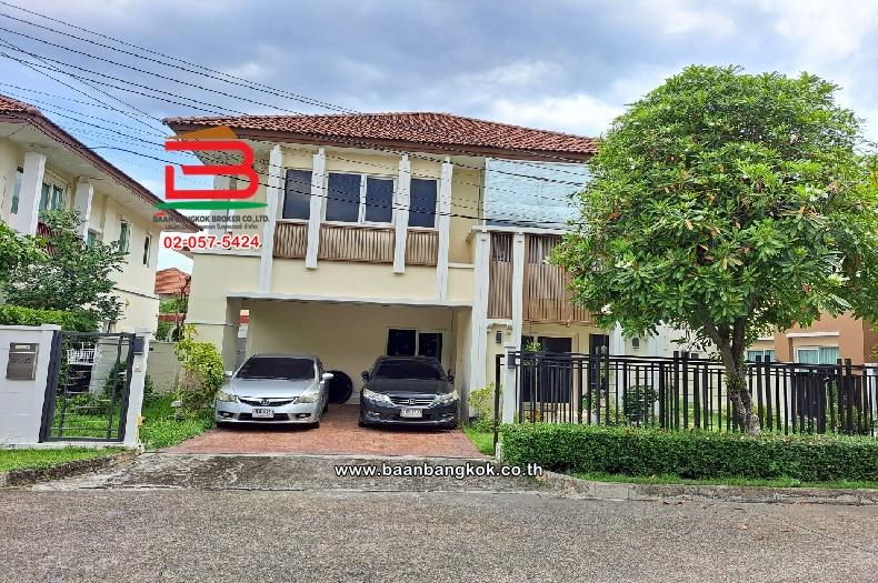 บ้านเดี่ยว โครงการ เดอะเซนโทร สุขาภิบาล 5 เนื้อที่ 60 ตร.ว (สุขาภิบาล 5 ซอย 76) ใกล้ไปรษณีย์ไทยสายไหม แขวงออเงิน เขตสายไหม กรุงเทพมหานคร 1