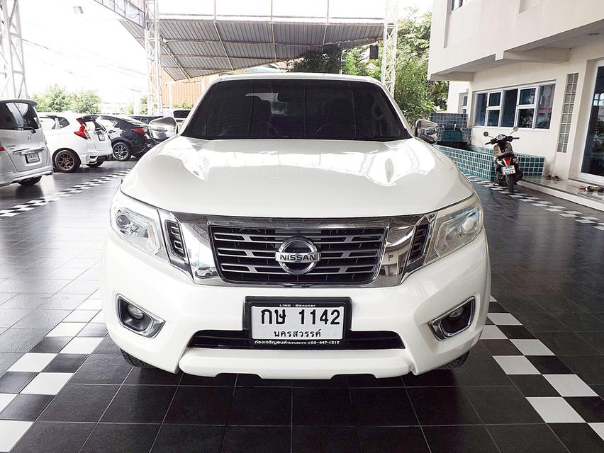 รหัสรถ KCY1142 NISSAN NAVARA NP300 DOUBLE CAB CALIBRE 2.5V AUTO ปี 2015 สีขาว