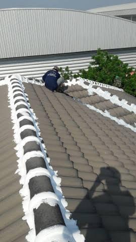 งานซ่อมบ้าน งานซ่อมหลังคารั่ว เปลี่ยนหลังคา ทาสีหลังคาใหม่ รูปย่อยที่ 2