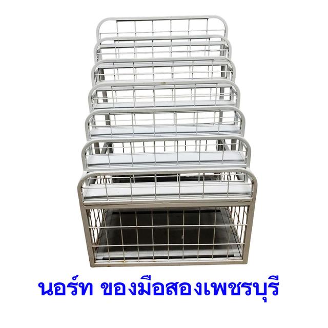 ชั้นวางของ 6 ชั้น มีที่เก็บของด้านใน มือสอง