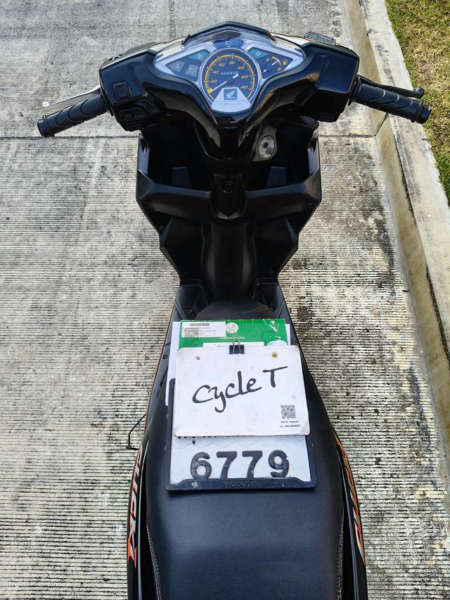 Honda Click 110i หัวฉีด ปี2009 สีดำ-ส้ม 11