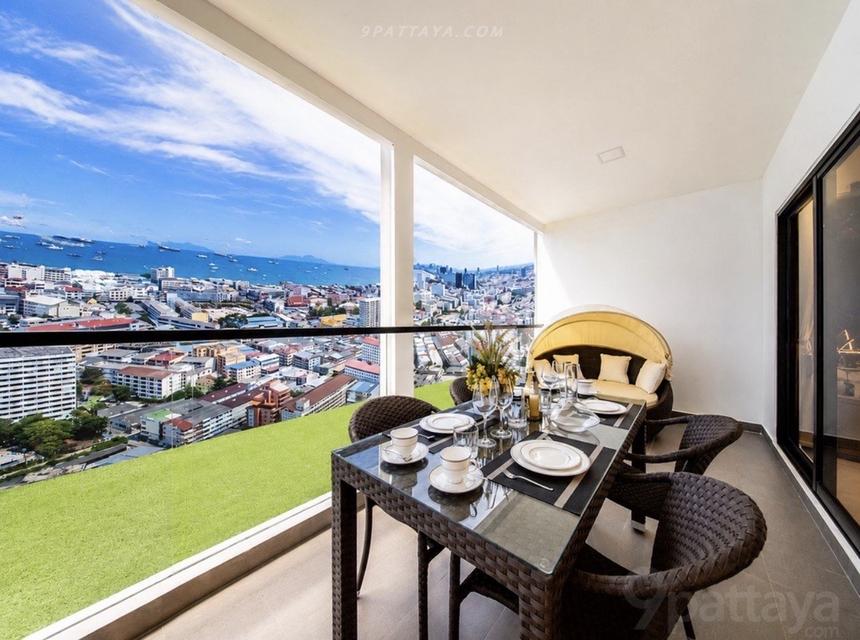 Grand Solaire Noble Pattaya for SaleSpacious 2-bedroom condo in Central Pattaya.2 bedrooms, 2 bathrooms94 sq.m.Foreign Quota availableFloors 5–42 11