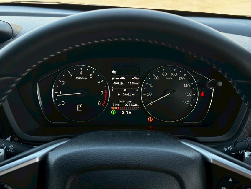 HONDA NEW BRV 1.5 EL (7ที่นั่ง) ปี2023 สีขาว เกียรออโต้ 18